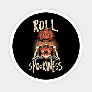RPG Halloween - Roll Spookiness Magnet